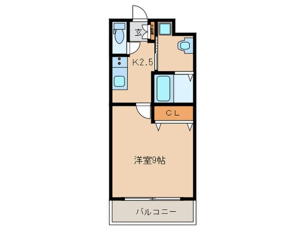 ディアコート笹塚の物件間取画像